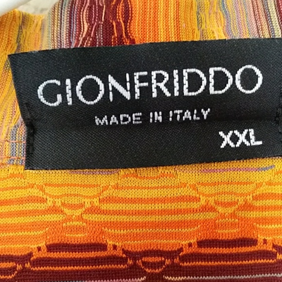 Gionfriddo Mens Textured button-down short sleeve - Picture 2 of 6